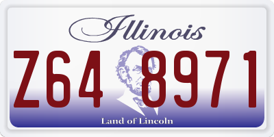 IL license plate Z648971