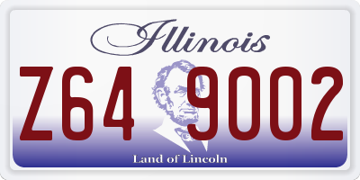 IL license plate Z649002