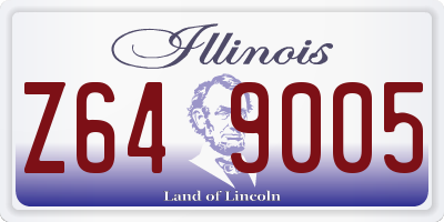 IL license plate Z649005