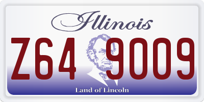 IL license plate Z649009