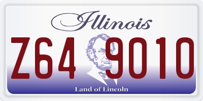 IL license plate Z649010