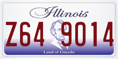 IL license plate Z649014