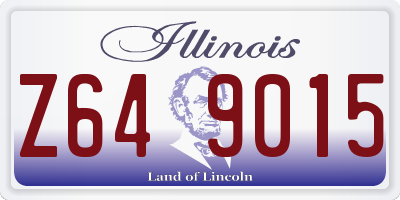 IL license plate Z649015