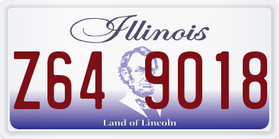 IL license plate Z649018