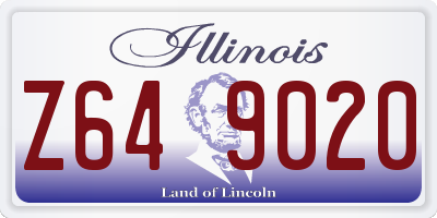 IL license plate Z649020