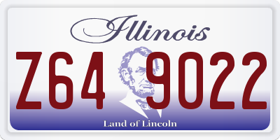 IL license plate Z649022