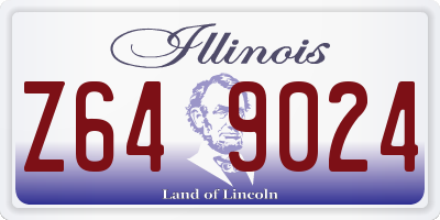 IL license plate Z649024