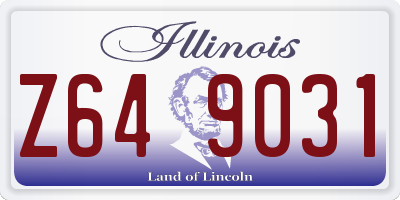IL license plate Z649031