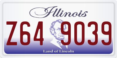IL license plate Z649039