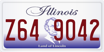 IL license plate Z649042