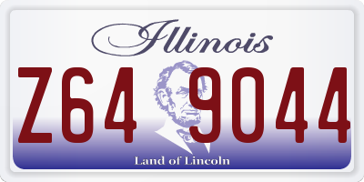 IL license plate Z649044