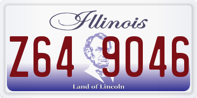 IL license plate Z649046