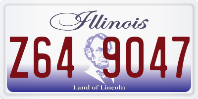 IL license plate Z649047