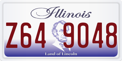 IL license plate Z649048