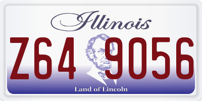 IL license plate Z649056