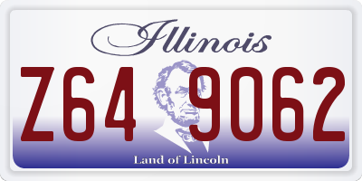 IL license plate Z649062