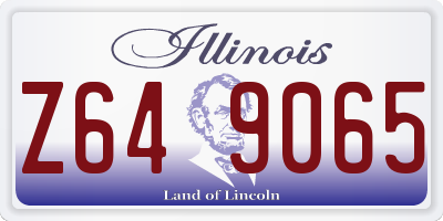 IL license plate Z649065