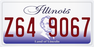 IL license plate Z649067