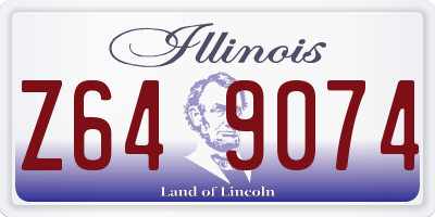 IL license plate Z649074