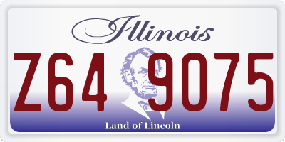 IL license plate Z649075