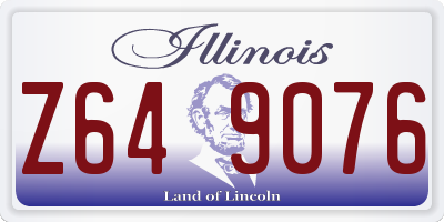 IL license plate Z649076