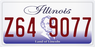IL license plate Z649077