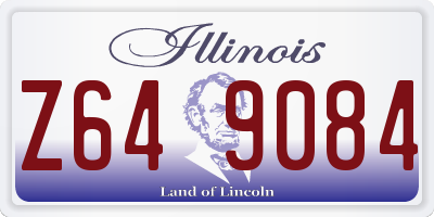 IL license plate Z649084
