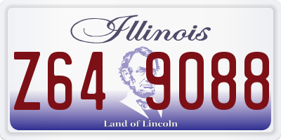 IL license plate Z649088