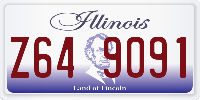 IL license plate Z649091