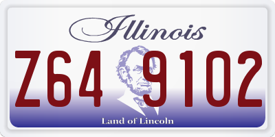 IL license plate Z649102