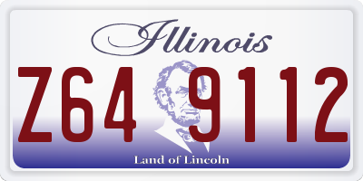 IL license plate Z649112