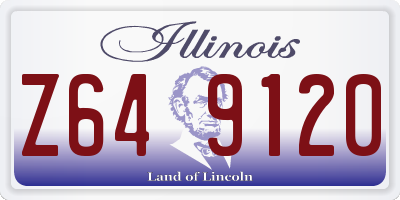 IL license plate Z649120