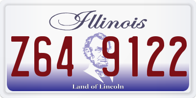 IL license plate Z649122