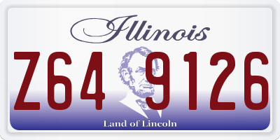 IL license plate Z649126