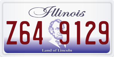IL license plate Z649129