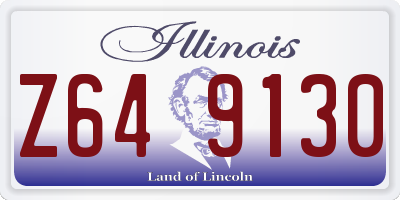 IL license plate Z649130