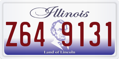IL license plate Z649131
