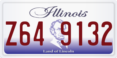 IL license plate Z649132