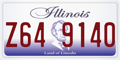IL license plate Z649140