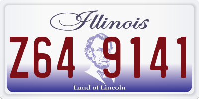 IL license plate Z649141