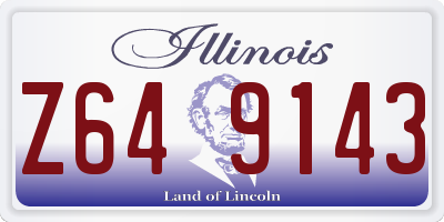 IL license plate Z649143