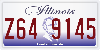 IL license plate Z649145