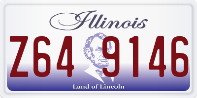 IL license plate Z649146