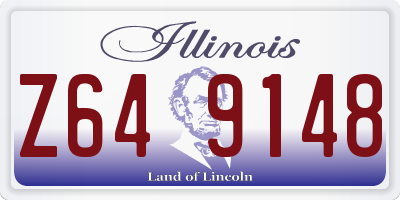 IL license plate Z649148