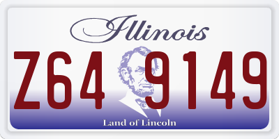 IL license plate Z649149