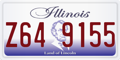 IL license plate Z649155