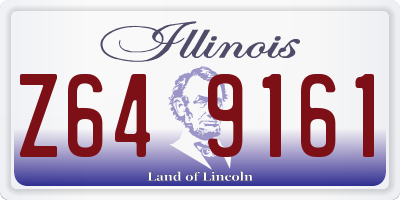 IL license plate Z649161