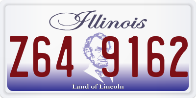 IL license plate Z649162