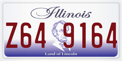 IL license plate Z649164
