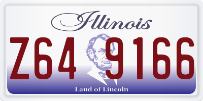 IL license plate Z649166